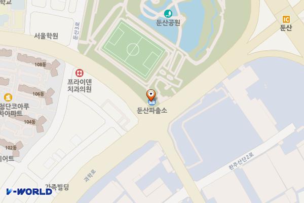 봉동주차장2 위치 지도 — 전북특별자치도 완주군 봉동읍 둔산3로 94