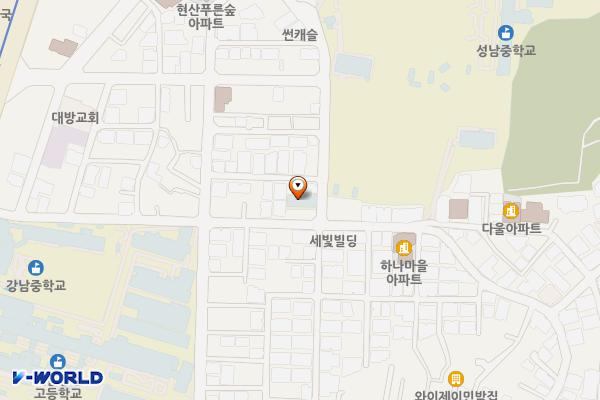 대방어린이도서관 위치 지도 — 서울특별시 동작구 대방동 379-2