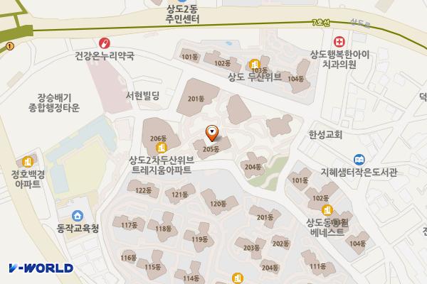 동작문화복지센터 위치 지도 — 서울특별시 동작구 장승배기로10길