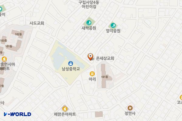 다울작은도서관 위치 지도 — 서울특별시 동작구 사당동 316-40