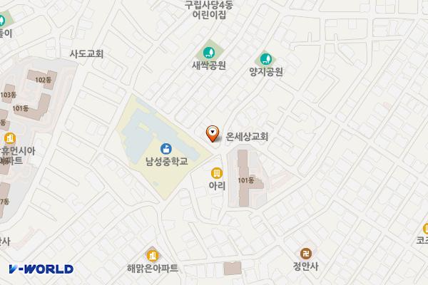 다울작은도서관 위치 지도 — 서울특별시 동작구 사당로20길 132 (사당동, 사당1동노인정)
