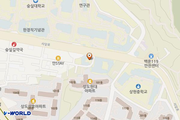 절고개 공중화장실 위치 지도 — 서울특별시 동작구 상도동 508