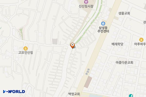 1-10 공중화장실 위치 지도 — 서울특별시 관악구 원신길 75