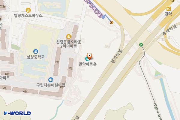 김삼준문화복지기념관 위치 지도 — 서울특별시 관악구 신림로3길 35