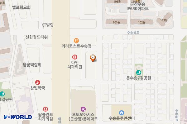 수송동 9 위치 지도 — 전북특별자치도 군산시 동 수송안길 23 (수송동 )