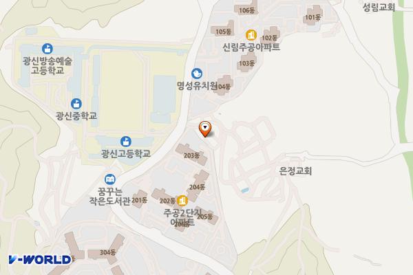 관악도시농업센터 화장실 위치 지도 — 서울특별시 관악구 광신길 140