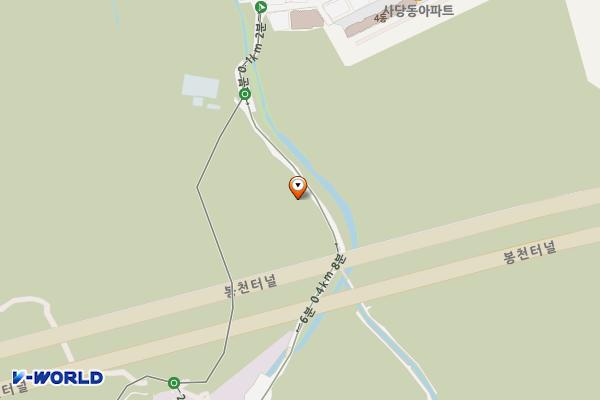 관음사 둘레길 화장실 위치 지도 — 서울특별시 관악구 승방1길 109-42