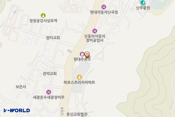 신림종합사회복지관 위치 지도 — 서울특별시 관악구 난곡로 110