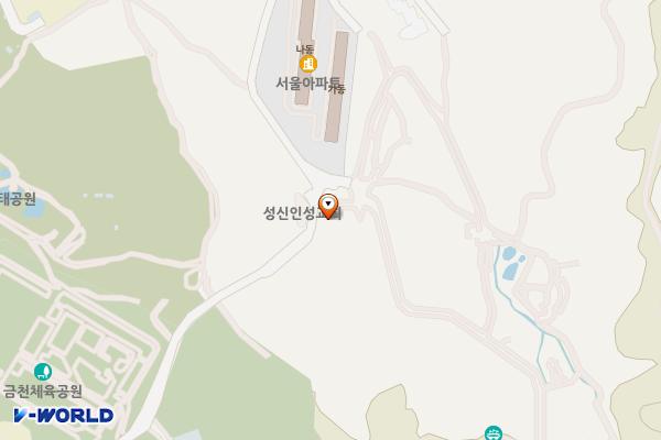 민방위교육장 위치 지도 — 서울특별시 관악구 문성로16다길 135