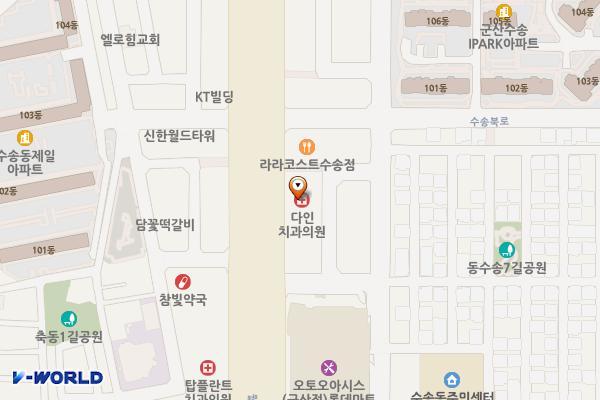 수송동 6 위치 지도 — 전북특별자치도 군산시 월명로 250 (수송동 )