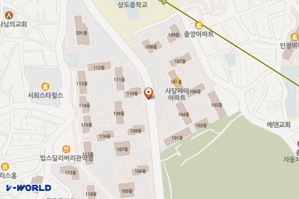 청림어울림 공중화장실 위치 지도 — 서울특별시 관악구 봉천동 1717-11