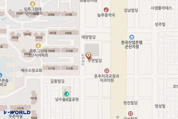 수송동 3 위치 지도 — 전북특별자치도 군산시 수송남로 26