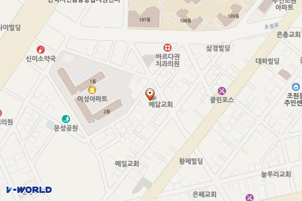 강남경로당 위치 지도 — 서울특별시 관악구 조원로4길 24