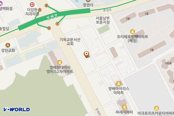 서초여성가족플라자 방배센터 위치 지도 — 서울특별시 서초구 방배로10길 10-20, 방배권역 여성가족시설 (방배동)