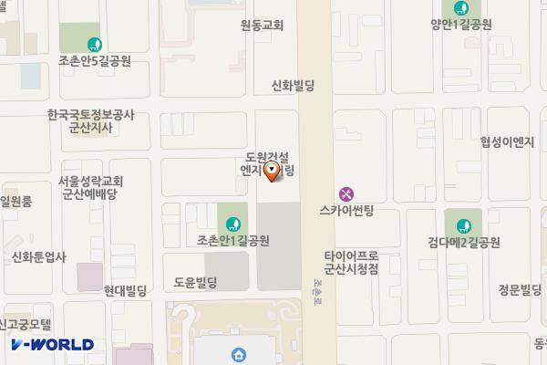 조촌동 10 위치 지도 — 전북특별자치도 군산시 조촌5길 71 (조촌동 )