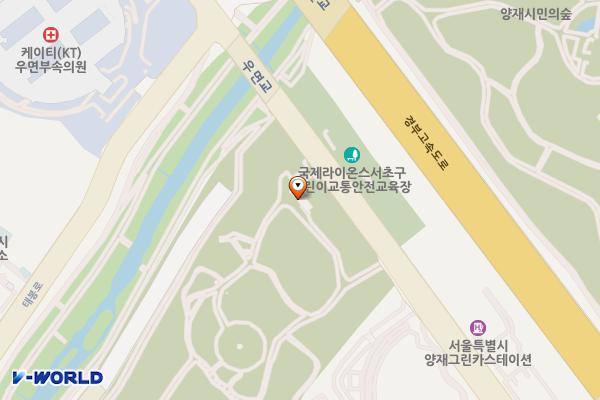 문화예술공원 관리사무소 위치 지도 — 서울특별시 서초구 바우뫼로12길 40, 서초문화예술공원 (양재동)
