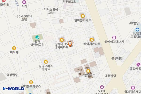 양재노인종합복지관 위치 지도 — 서울특별시 서초구 강남대로30길 73-7, 서초노인주간보호센터 (양재동)