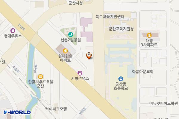 조촌동 8 위치 지도 — 전북특별자치도 군산시 조촌로 13 (조촌동 )