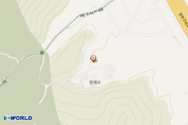 청계산 천개사 앞 위치 지도 — 서울특별시 서초구 원지동 420-2
