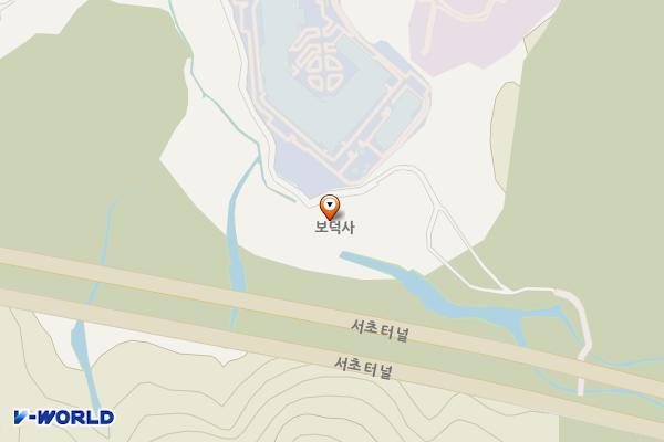 우면산 범바위 정자 위치 지도 — 서울특별시 서초구 방배동 산 92-1