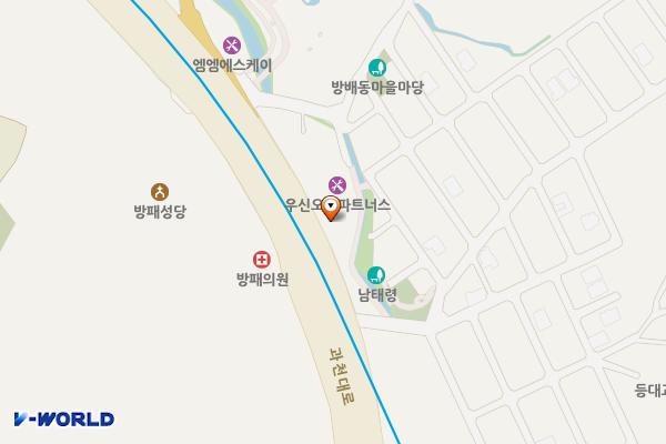 (주)대농석유남태령주유소 위치 지도 — 서울특별시 서초구 과천대로 838, 남태령주유소 (방배동)