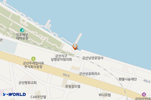 월명동 12 위치 지도 — 전북특별자치도 군산시 내항1길 12 (장미동 )
