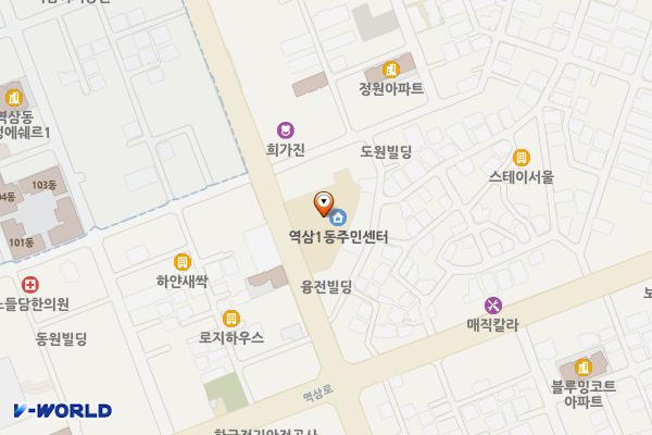 역삼1문화센터 위치 지도 — 서울특별시 강남구 역삼로 7길 16