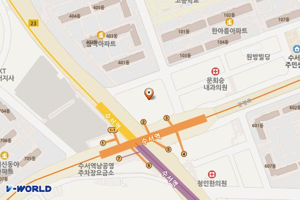 수서현대벤처빌 위치 지도 — 서울특별시 밤고개로1길 10 (수서동)