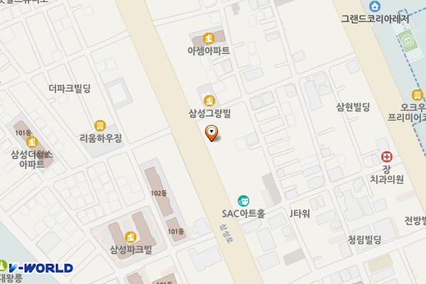 백영삼성빌딩 위치 지도 — 서울특별시 삼성로 546 (삼성동)