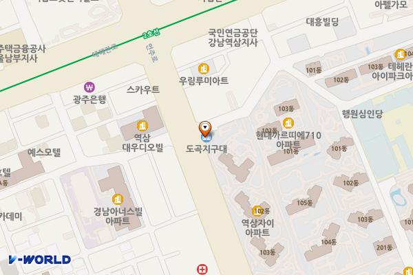 도곡지구대 위치 지도 — 서울특별시 강남구 언주로426