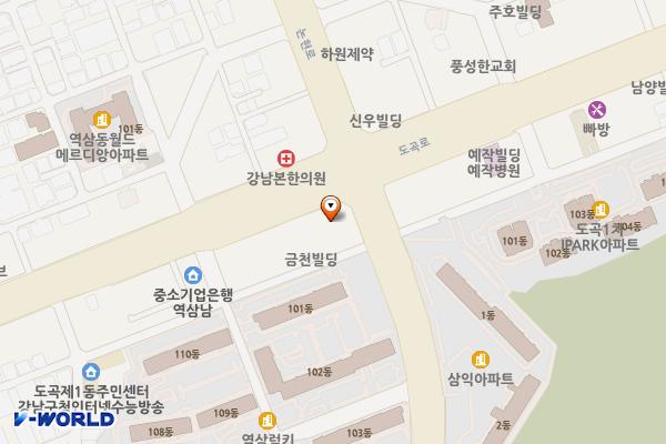 농협중앙회 도곡동지점 위치 지도 — 서울특별시 도곡로 194 (도곡동)