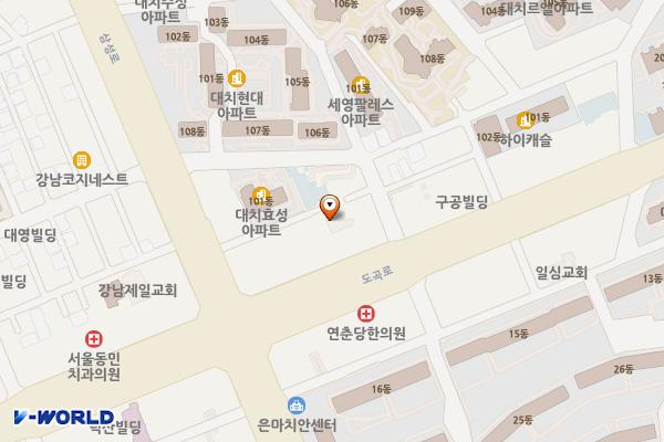 서울베다니 교회 위치 지도 — 서울특별시 삼성로62길 14