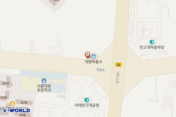 세곡동공중화장실(신설) 위치 지도 — 서울특별시 강남구 헌릉로 621