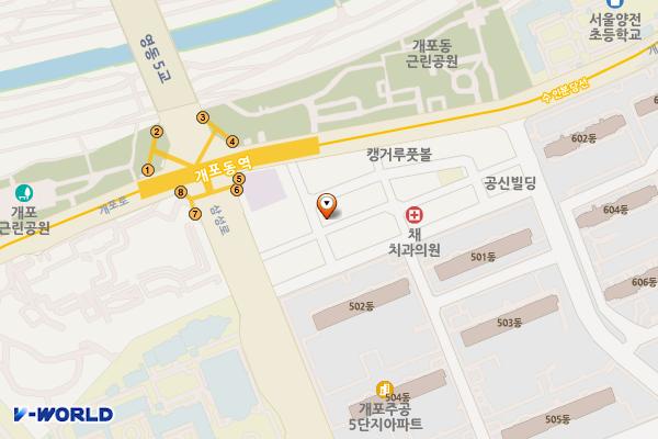 삼성빌딩 위치 지도 — 서울특별시 개포로 82길 7