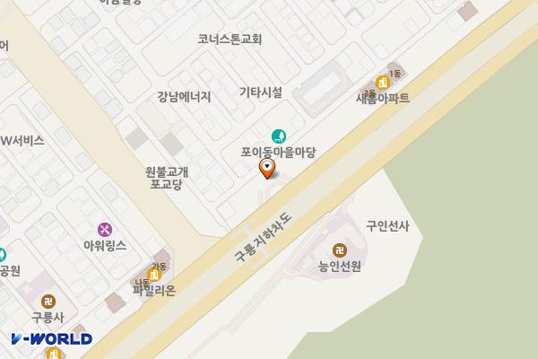 개포주유소 위치 지도 — 서울특별시 양재대로 339 (개포동)