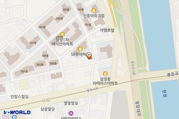 미소빌딩 위치 지도 — 서울특별시 영동대로112길 61