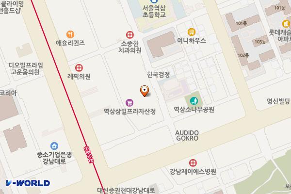 르메이에르타운 위치 지도 — 서울특별시 도곡로3길 13