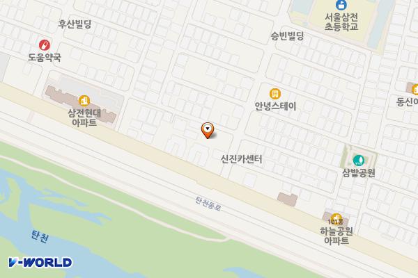승리상운 위치 지도 — 서울특별시 송파구 백제고분로28길 38