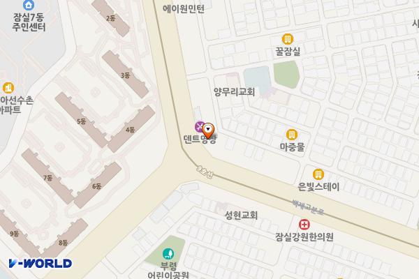 민성빌딩 위치 지도 — 서울특별시 송파구 백제고분로 113