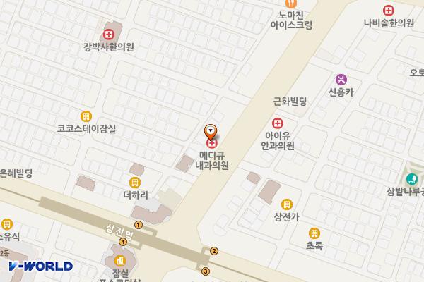 성윤빌딩 위치 지도 — 서울특별시 송파구 삼전로 77