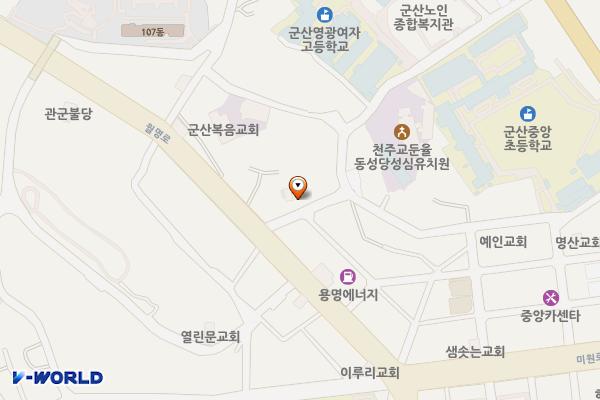 월명동 3 위치 지도 — 전북특별자치도 군산시 둔배미길 5 (둔율동 )