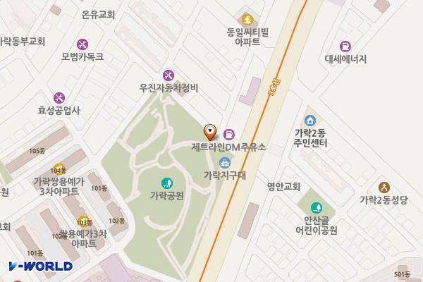 가락지구대 위치 지도 — 서울특별시 송파구 중대로 179
