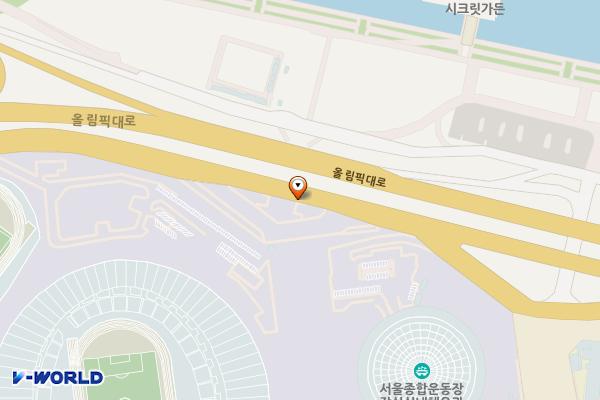 잠실역 지하상가 위치 지도 — 서울특별시 송파구 올림픽로 지하 265