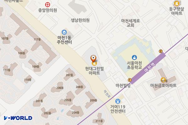송파쇼핑센터 위치 지도 — 서울특별시 송파구 마천로 315