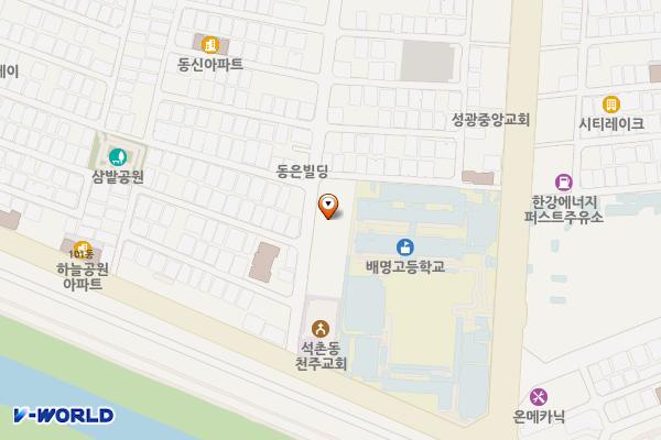 삼전종합사회복지관 위치 지도 — 서울특별시 송파구 백제고분로32길 35