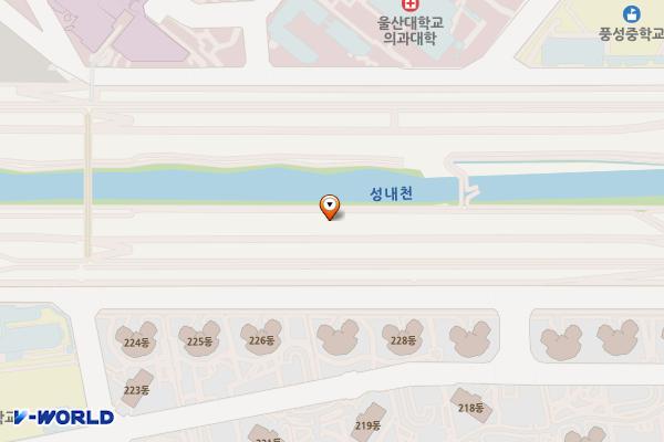 몽촌빗물펌프장 위치 지도 — 서울특별시 송파구 올림픽로39길 20