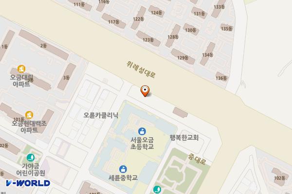 올림픽주유소(셀프) 위치 지도 — 서울특별시 송파구 위례성대로 188