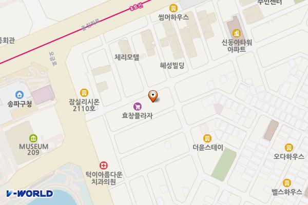 동성빌딩 위치 지도 — 서울특별시 송파구 오금로11길 14