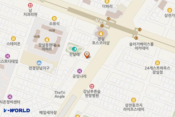 SK 복지잠실충전소 위치 지도 — 서울특별시 송파구 삼전로 47