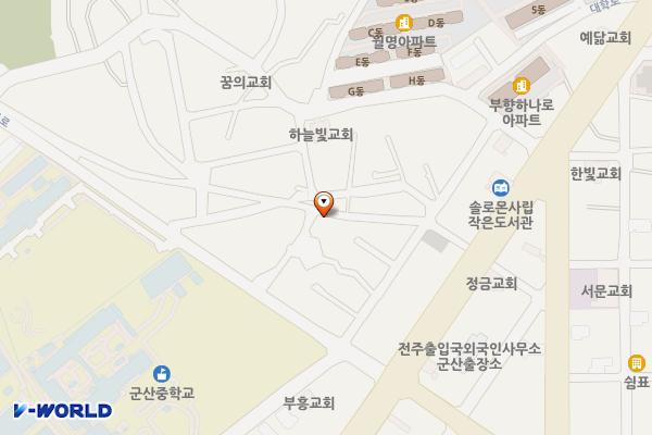 월명동 1 위치 지도 — 전북특별자치도 군산시 신풍1길 13 (송풍동 )